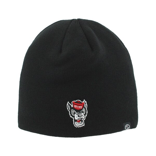 Black Edge Core Knit Beanie - Wolfhead